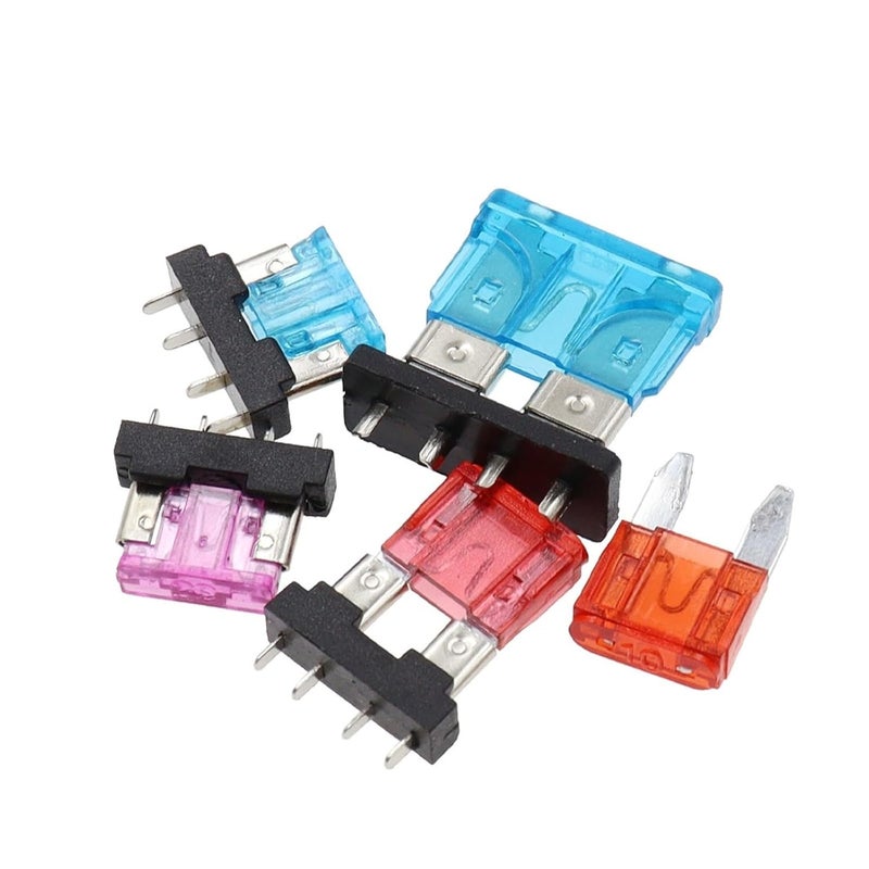 Standard 5PCS 2A Blade Fuse Holder PCB Board with 10A Fuses for Auto Automotive Safety Clip Insertion - Image 4